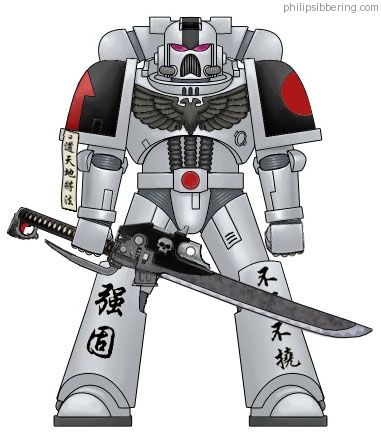 Red Suns Space Marine