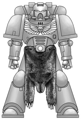 Wolf Pelt for Space Marine Painter